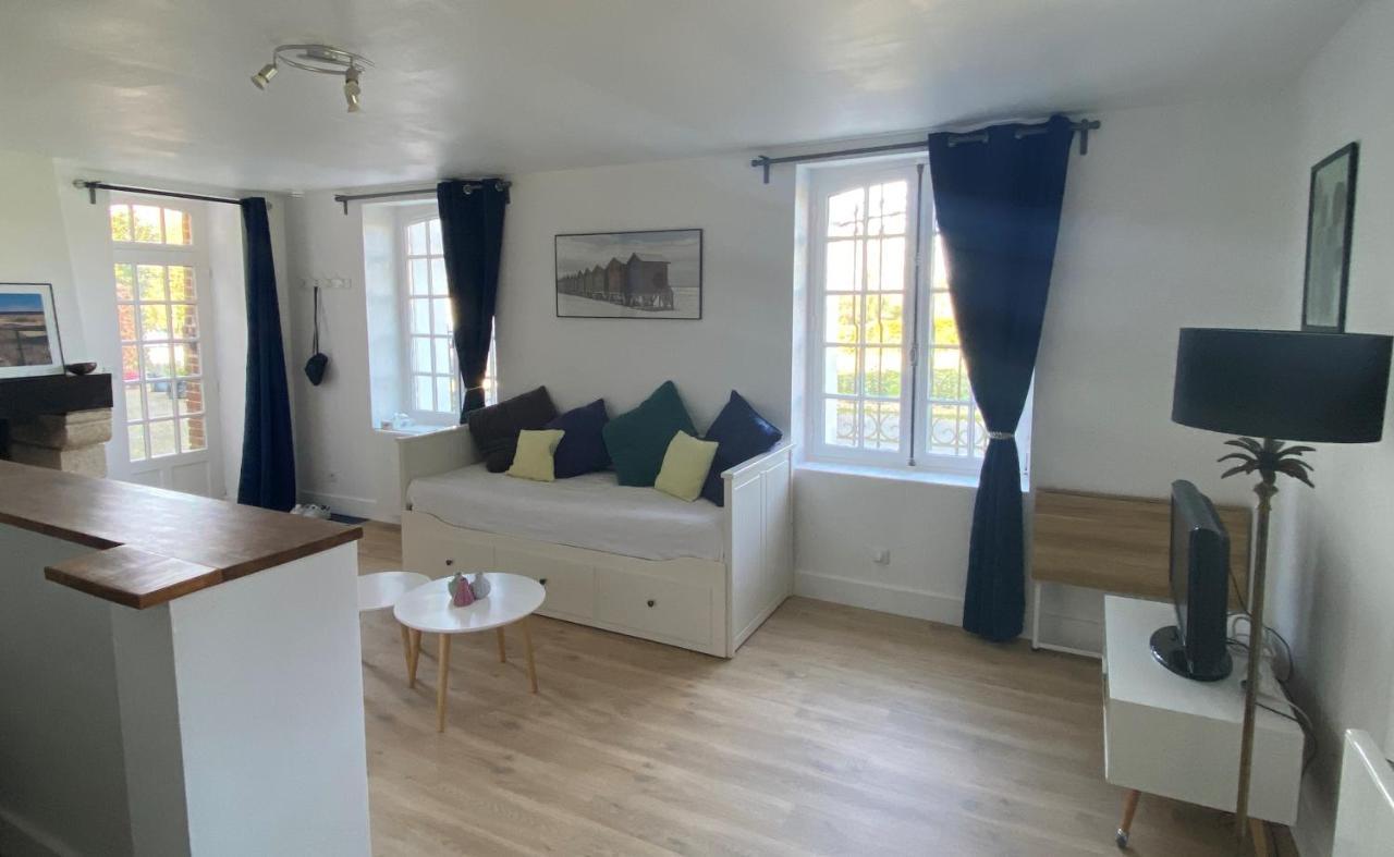 Appartement De Charme Dans Un Chateau A 5 Min D'Honfleur Gonneville-sur-Honfleur Екстер'єр фото