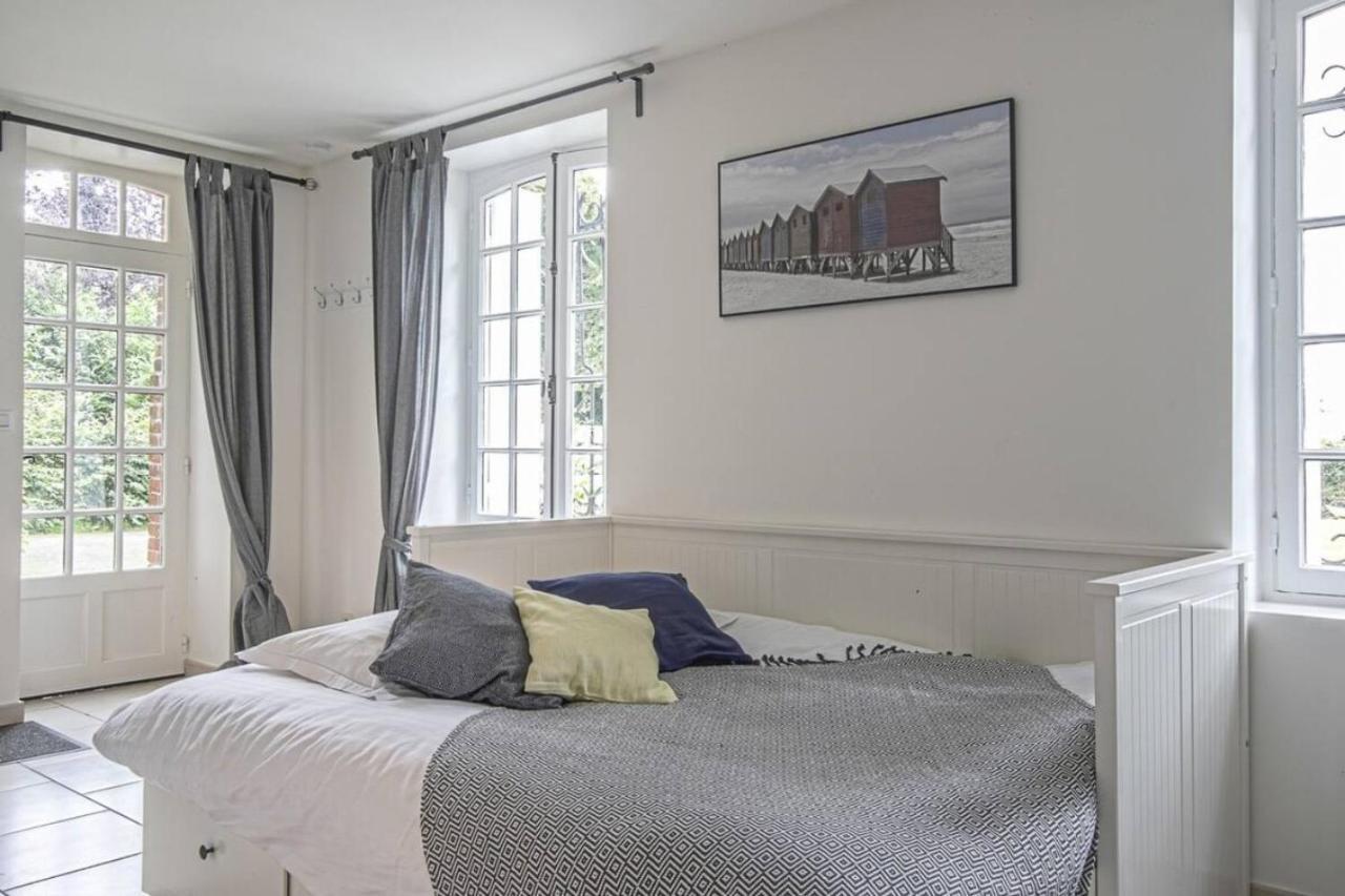 Appartement De Charme Dans Un Chateau A 5 Min D'Honfleur Gonneville-sur-Honfleur Екстер'єр фото